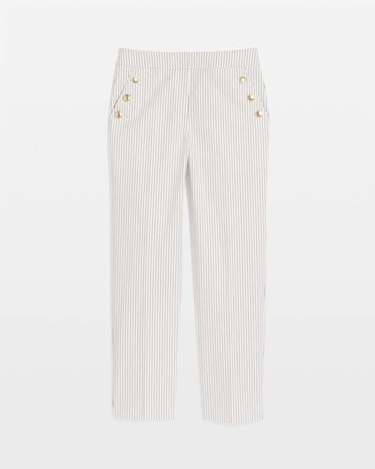 Emme Striped Sailor Straight Crops