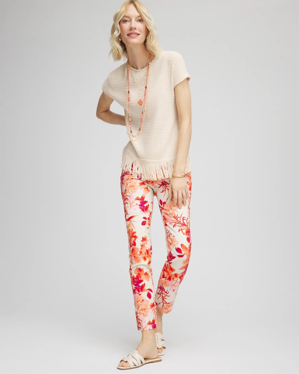 Brigitte™ Slub Ankle Pants