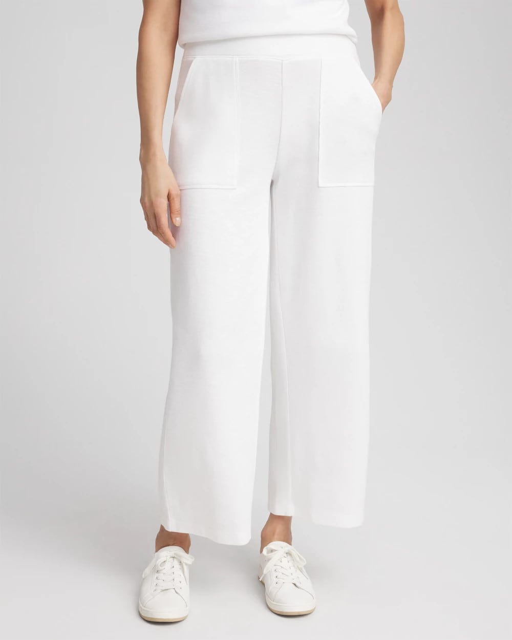 Zenergy® Beach Slub Cropped Pants