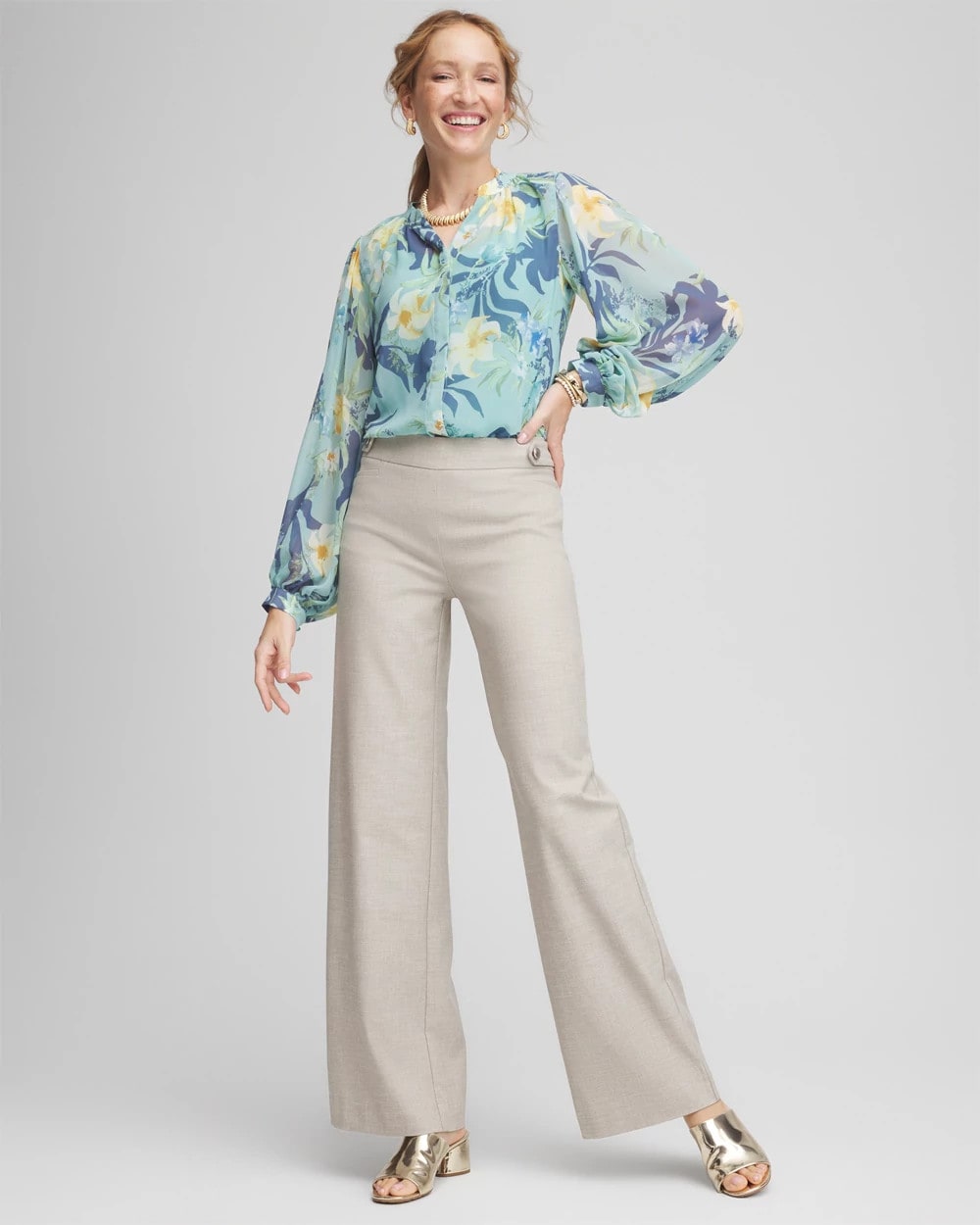 Brigitte™ Wide-Leg Pants