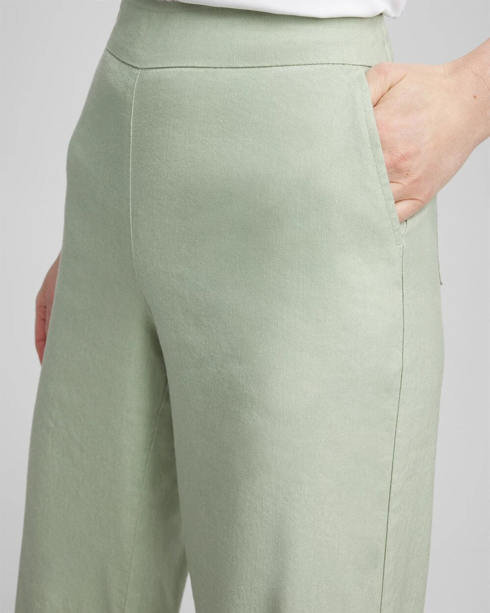 Linen Stretch Relaxed Pants