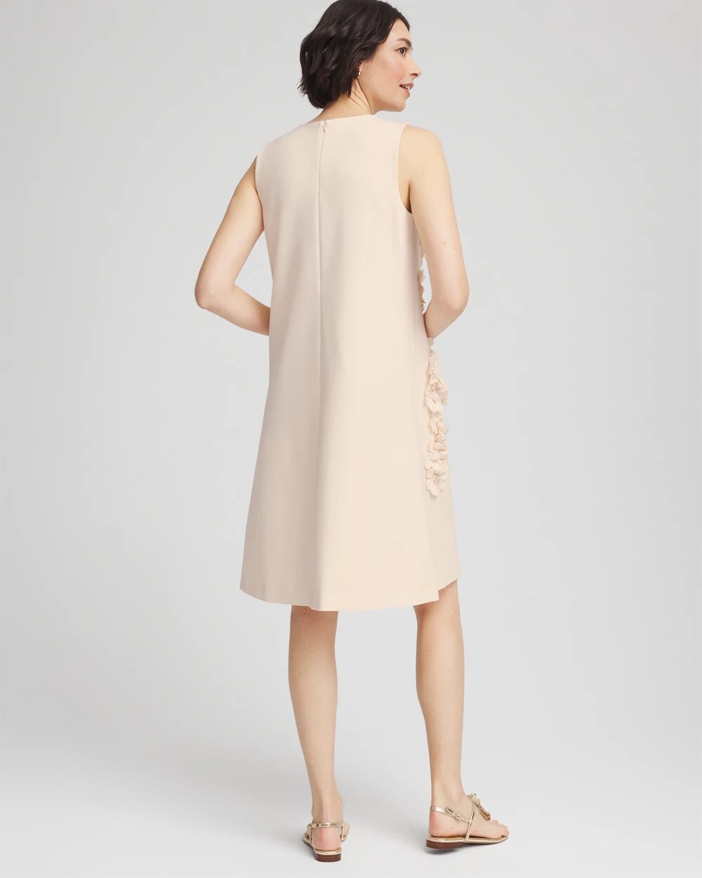 Appliqué Ponte Knit Dress