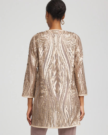 Travelers™ Collection Champagne Sequins Jacket