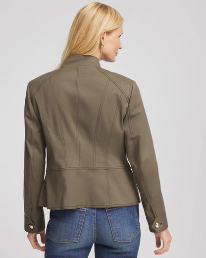 Peplum Field Jacket