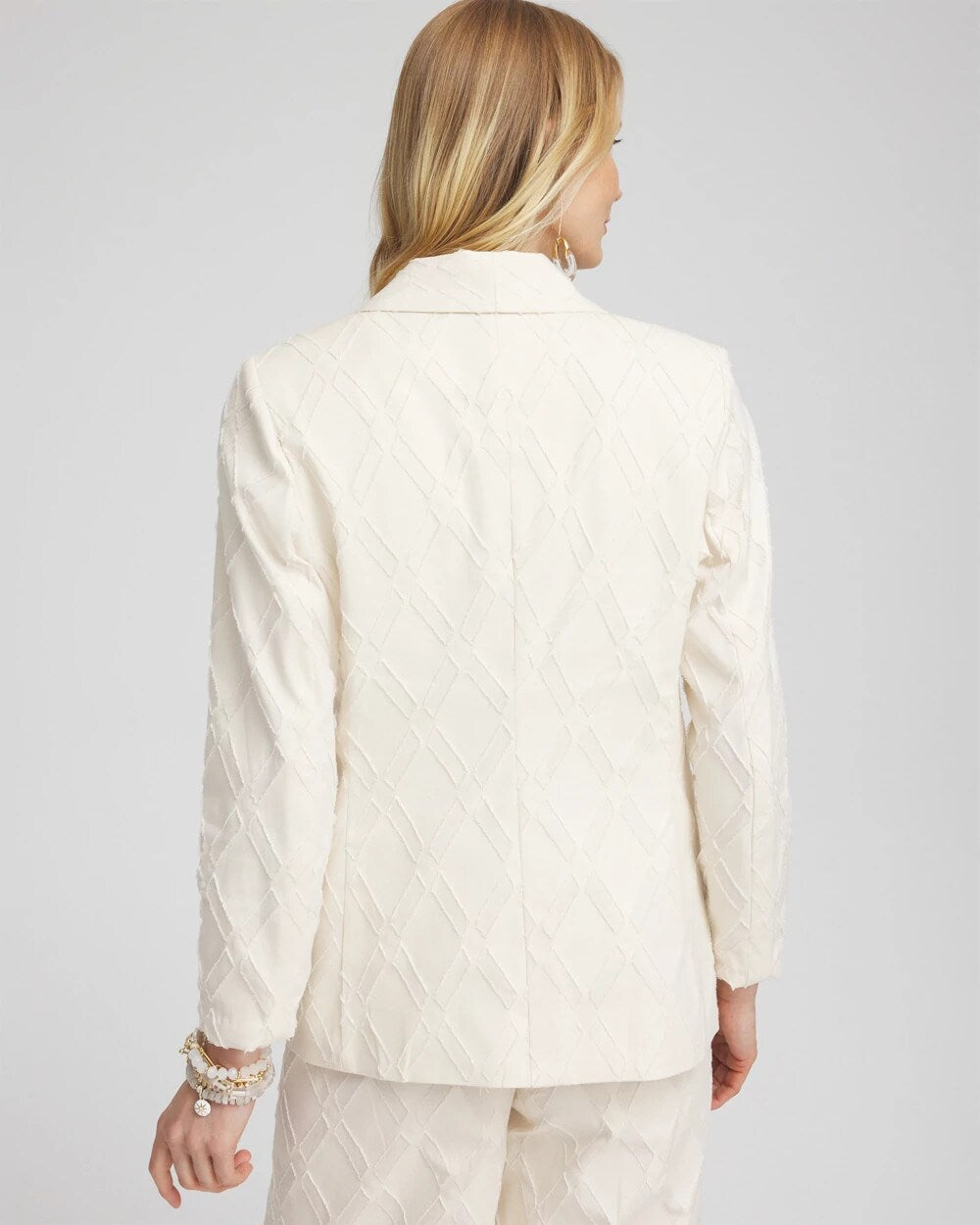 Textured Blazer