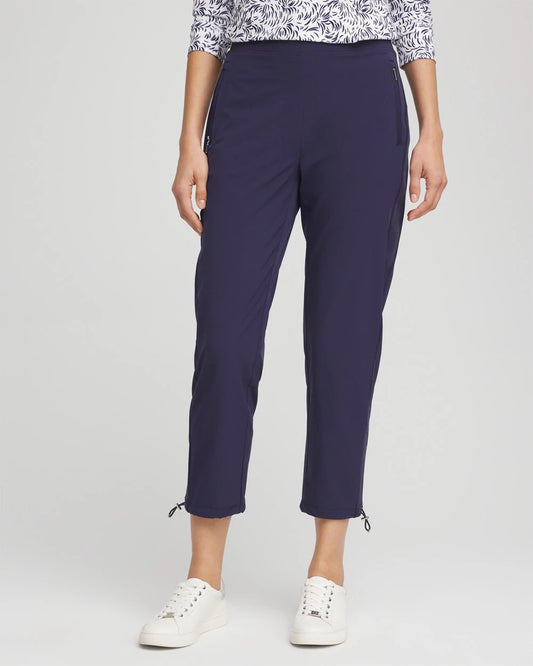 Zenergy® UPF Rib Mix Cropped Pants