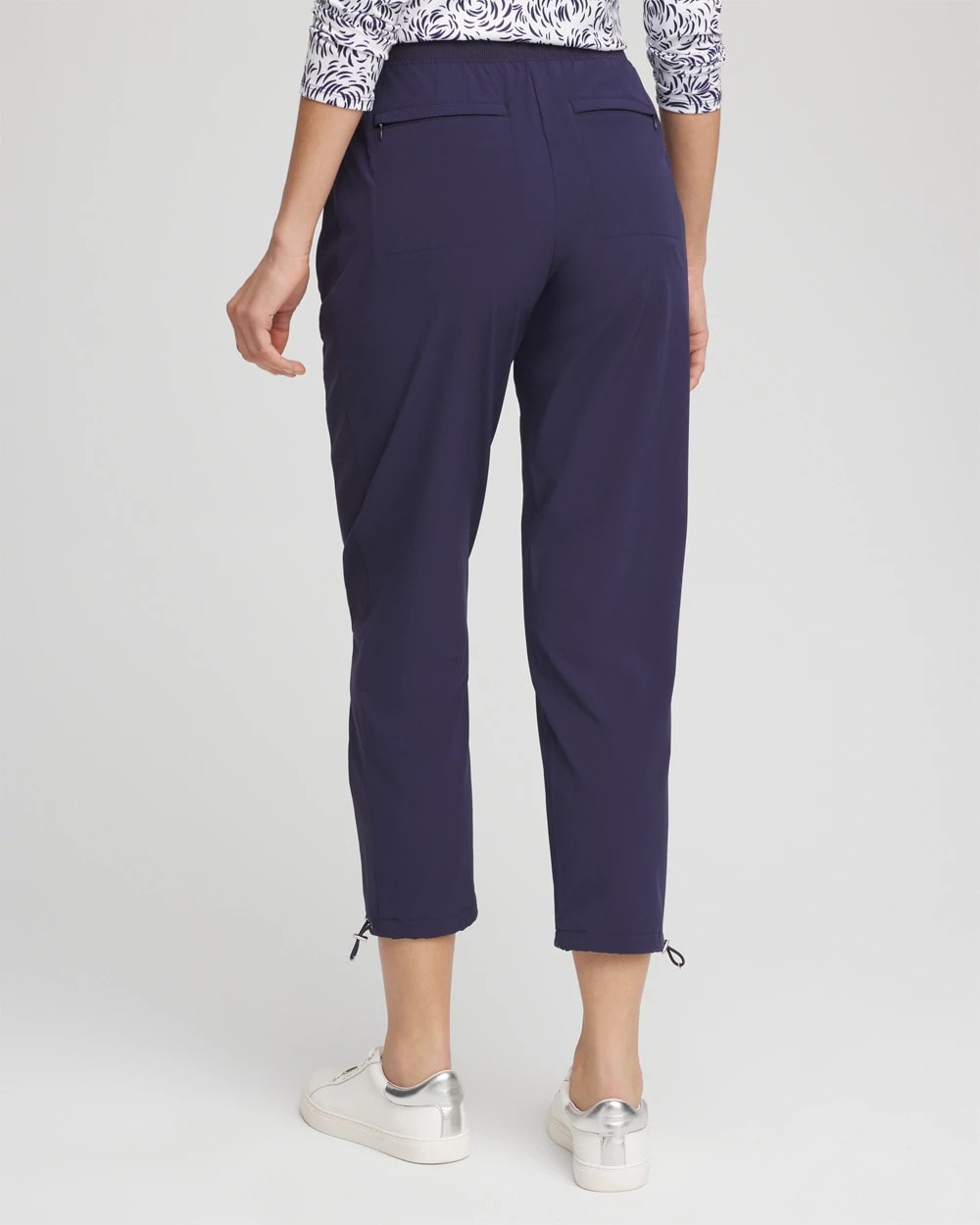 Zenergy® UPF Rib Mix Cropped Pants