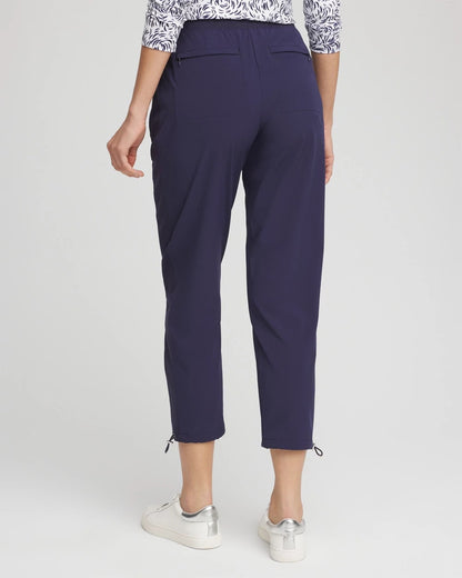 Zenergy® UPF Rib Mix Cropped Pants