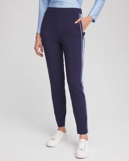Zenergy® UPF Piped Ankle Pants