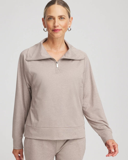 Zenergy® Cloud Half-Zip Pullover Top