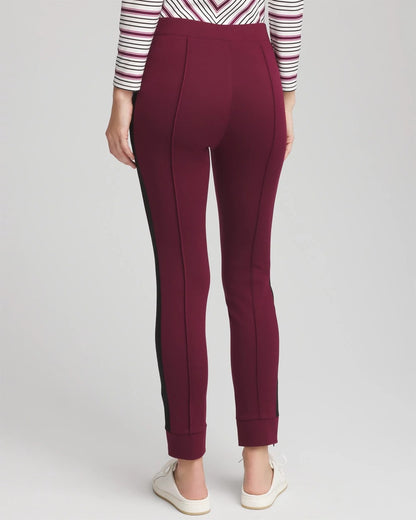 Zenergy® Double-Knit Contrast Ankle Pants
