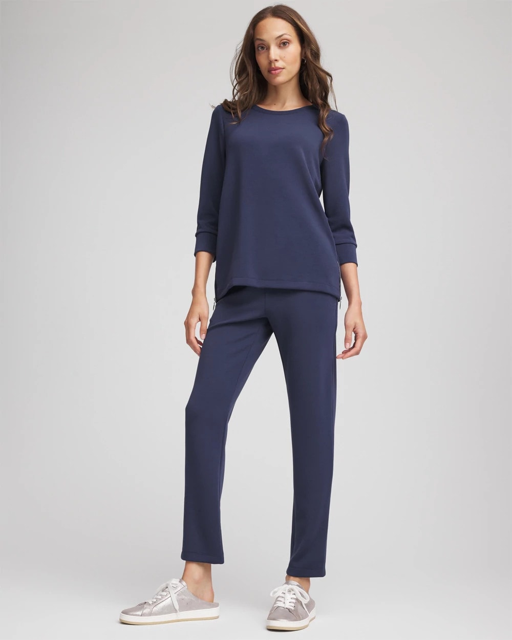 Zenergy® Satin-Trim Tunic