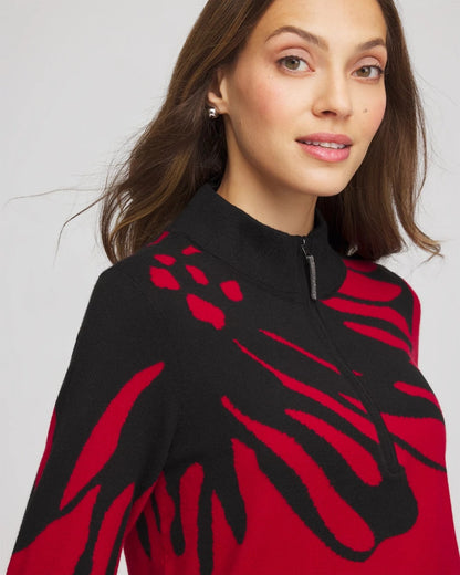 Zenergy® Luxe Printed Pullover Top
