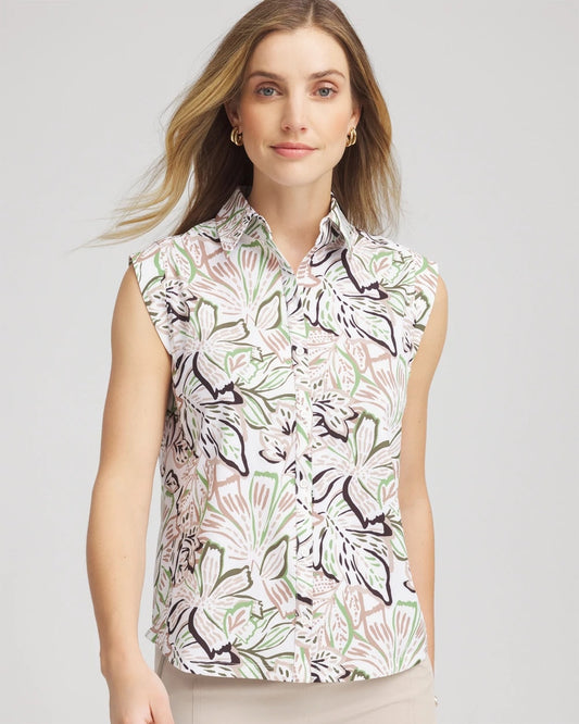 Zenergy® UPF Floral Shirt