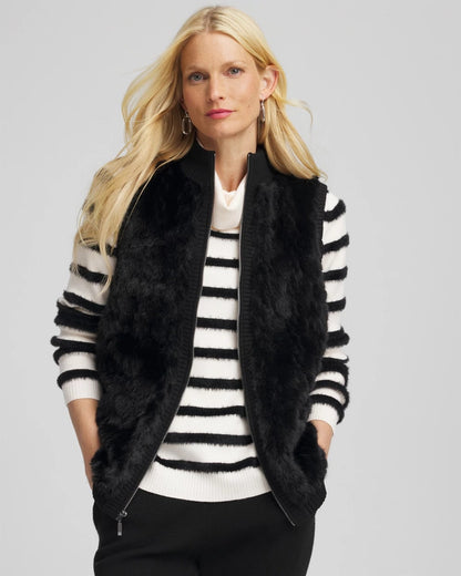 Zenergy® Luxe Faux Fur Vest