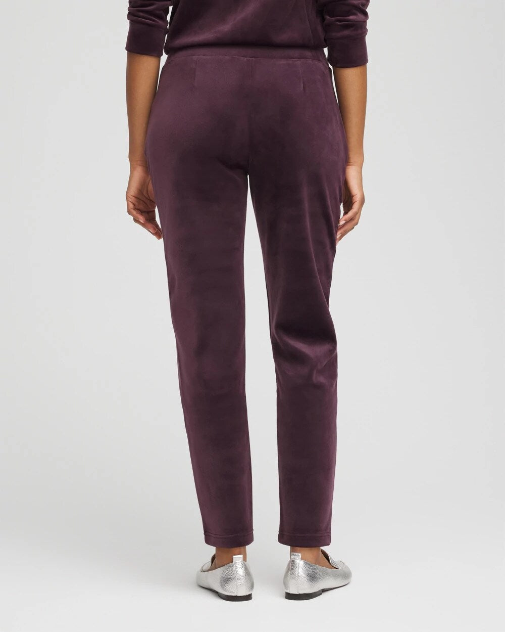 Zenergy® Velour Tapered Ankle Pants
