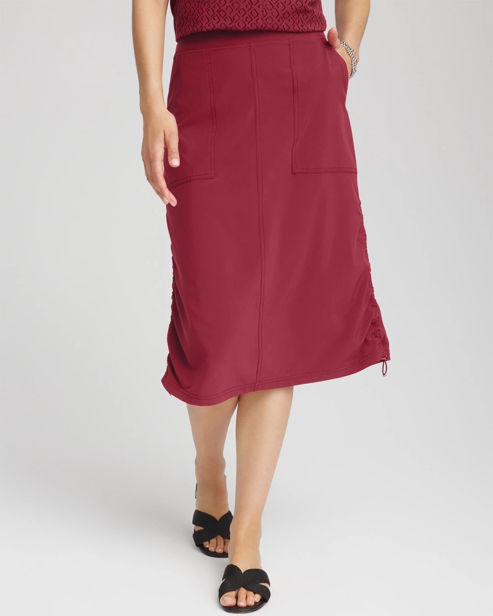 Zenergy® UPF Bungee-Hem Pull-On Skirt