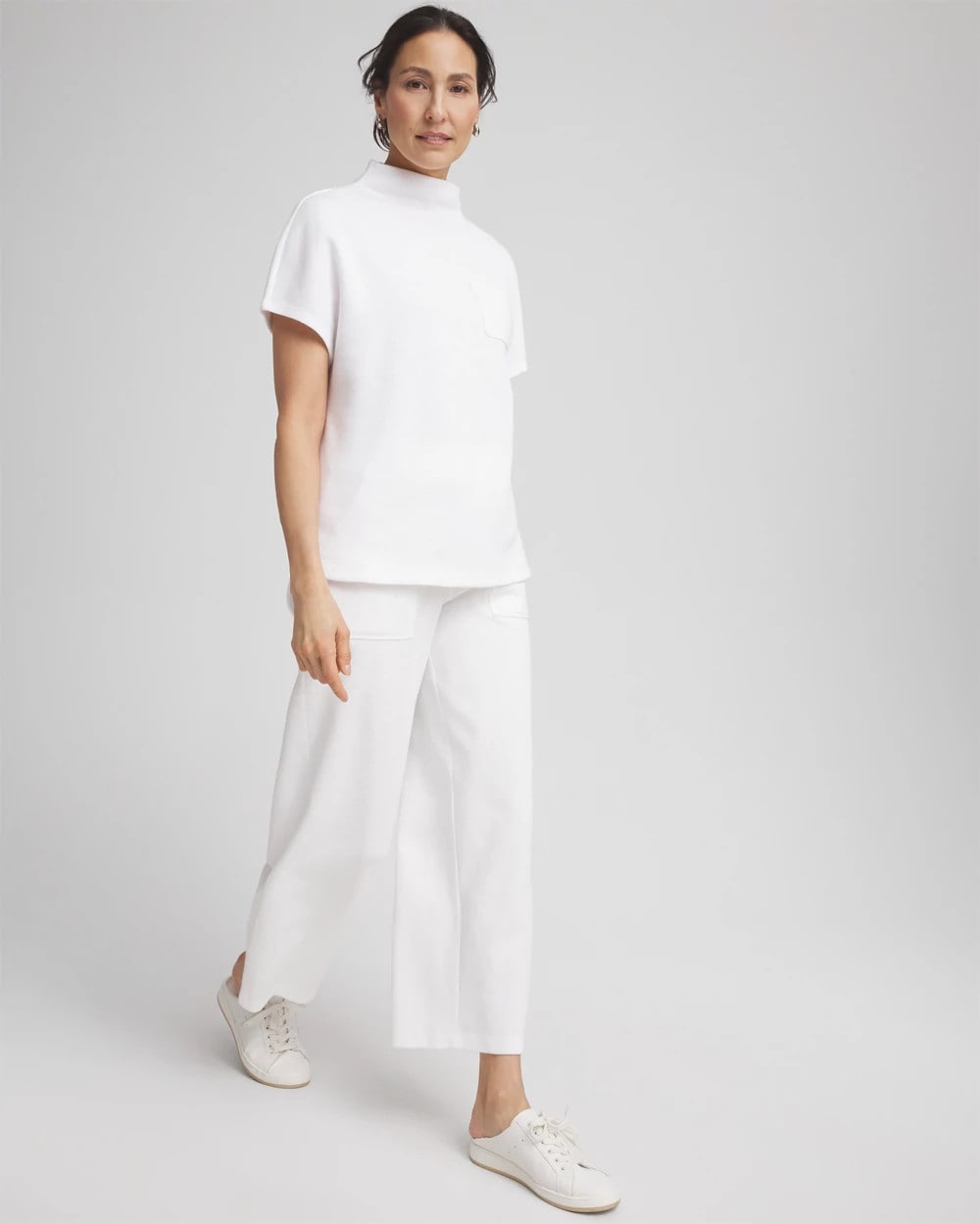 Zenergy® Beach Slub Cropped Pants