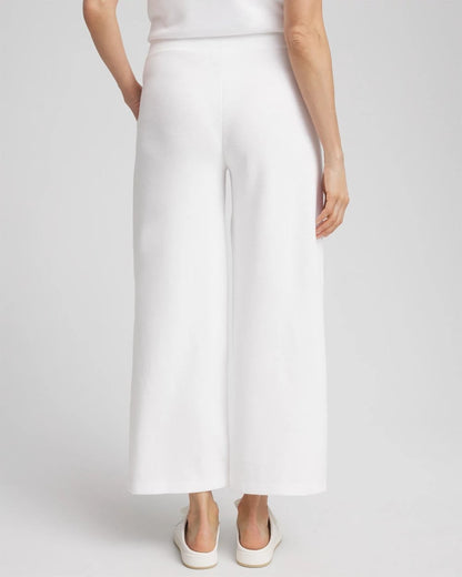 Zenergy® Beach Slub Cropped Pants