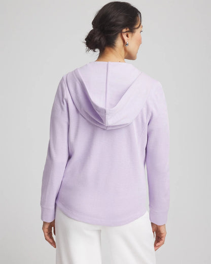 Zenergy® Beach Slub Zip-Front Hoodie