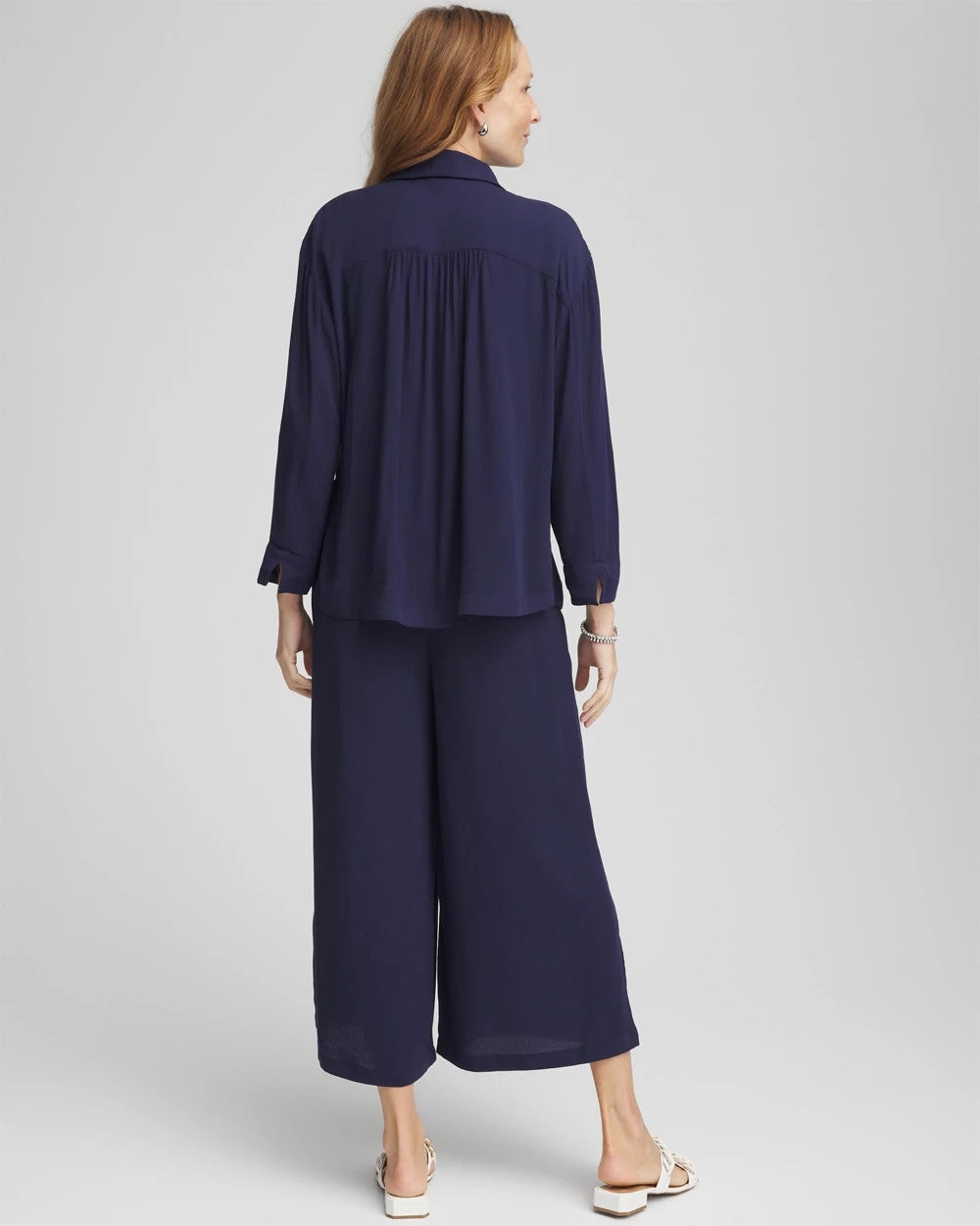 Chico's Beach Swimsuit Cover-Up Set