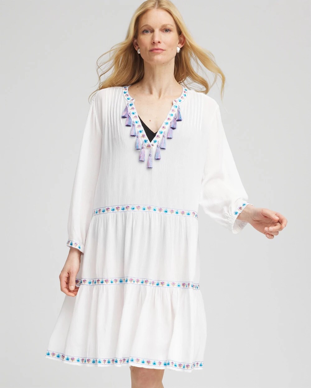 Chico's Beach Swimsuit Cover-Up Dress