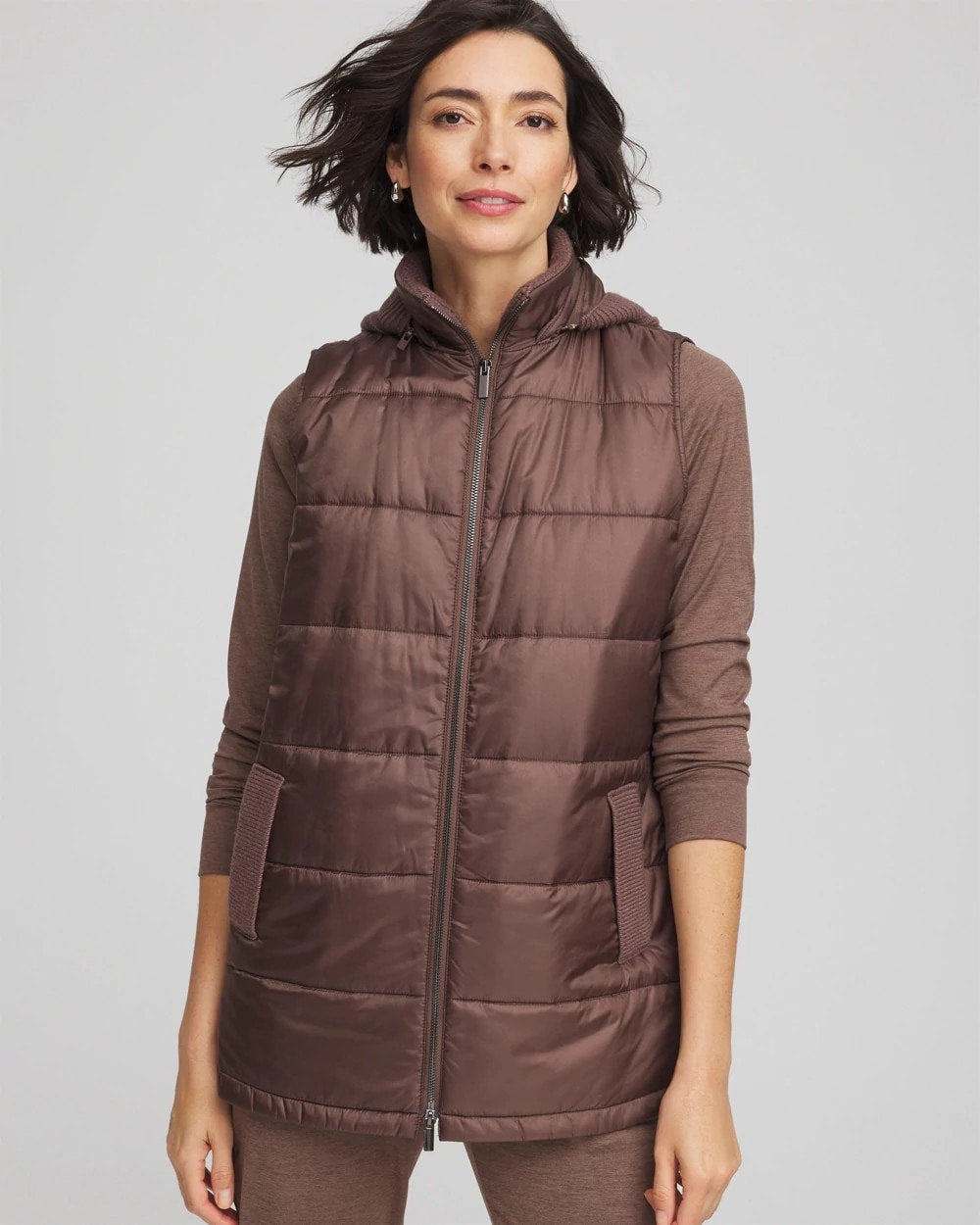 Zenergy® Quilted Hooded Vest