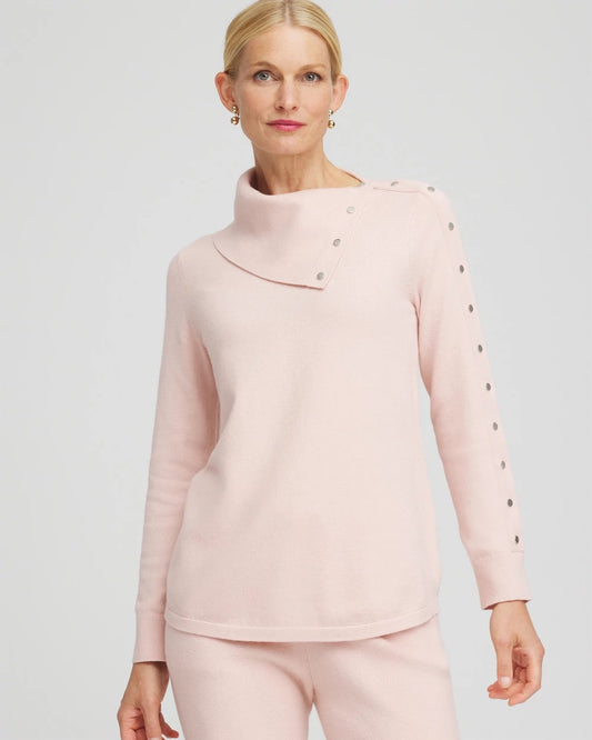 Zenergy® Luxe Envelope Neck Sweater