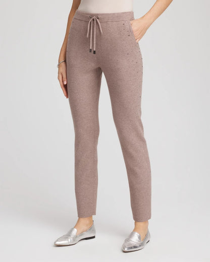 Zenergy® Luxe Rhinestone Ankle Pants
