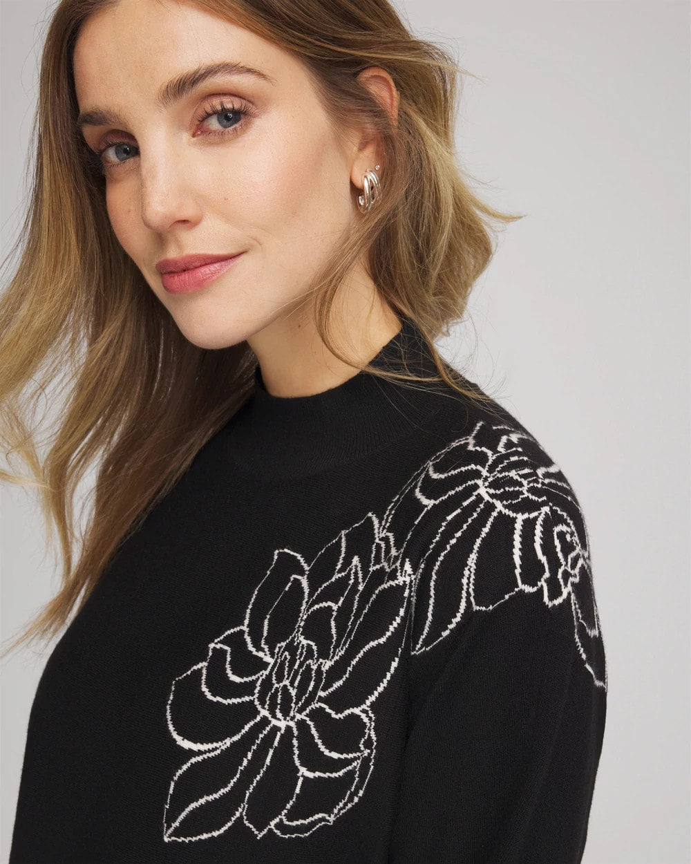 Zenergy® Luxe Intarsia Sweater