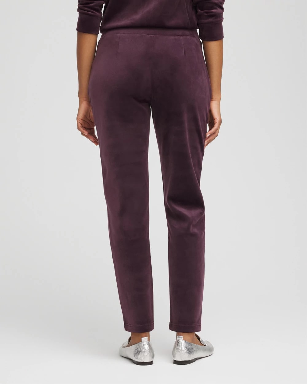 Zenergy® Velour Tapered Ankle Pants