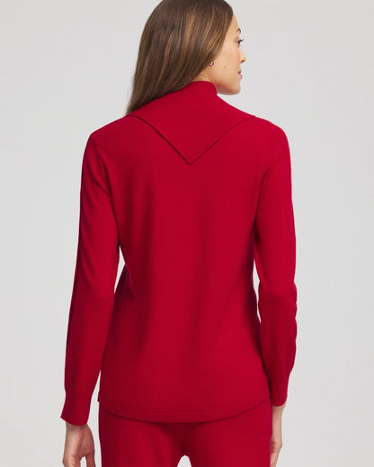 Zenergy® Luxe Envelope Neck Sweater