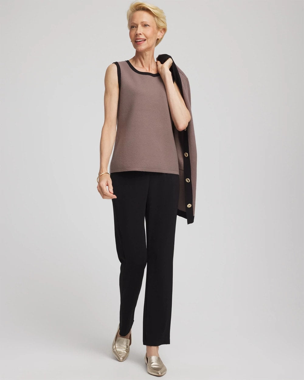 Travelers™ Tipped Sweater Tank