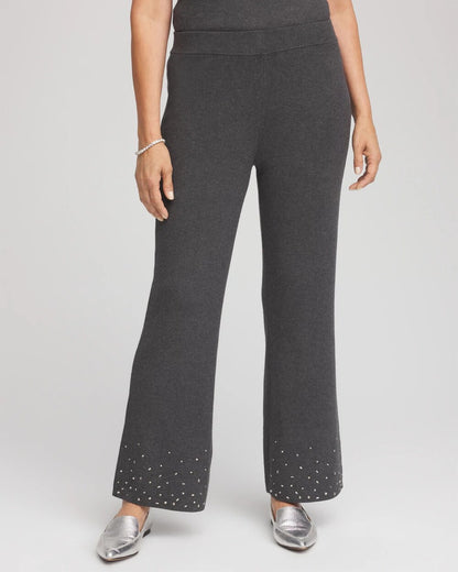 Travelers™ Embellished Straight-Leg Pants