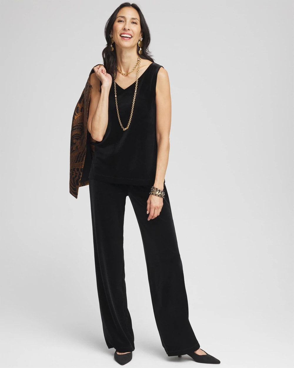 Travelers™ Velvet No Tummy Pants