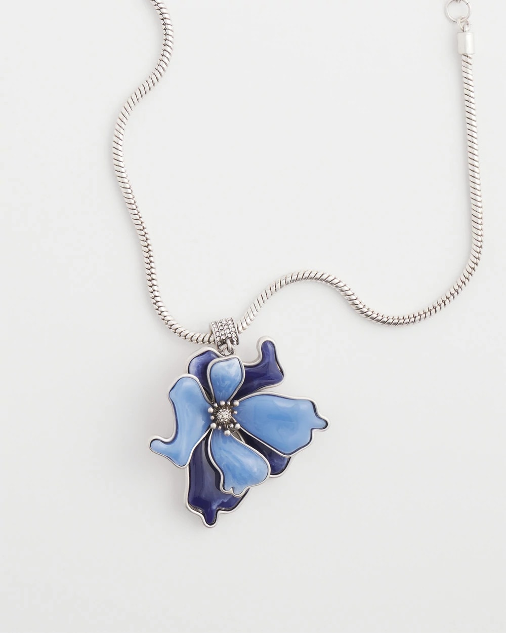 Blue Flower Pendant
