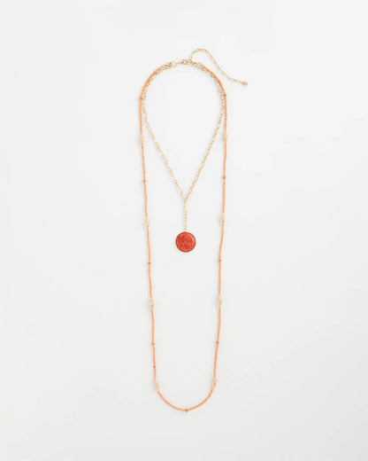 Convertible Beaded Pendant Necklace