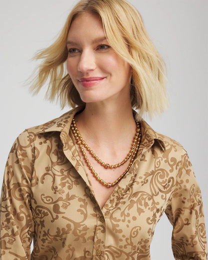 Art Deco Beaded Necklace