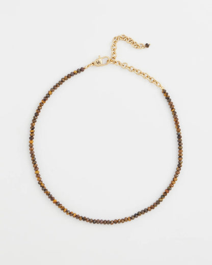 Genuine Tiger's Eye Stone Necklace