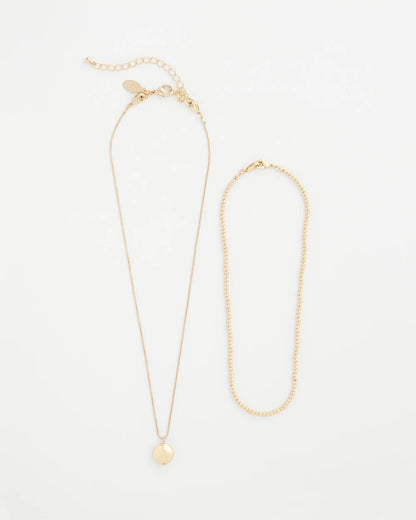 Goldtone Convertible Pendant Necklace