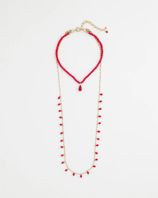 Convertible Red Necklace