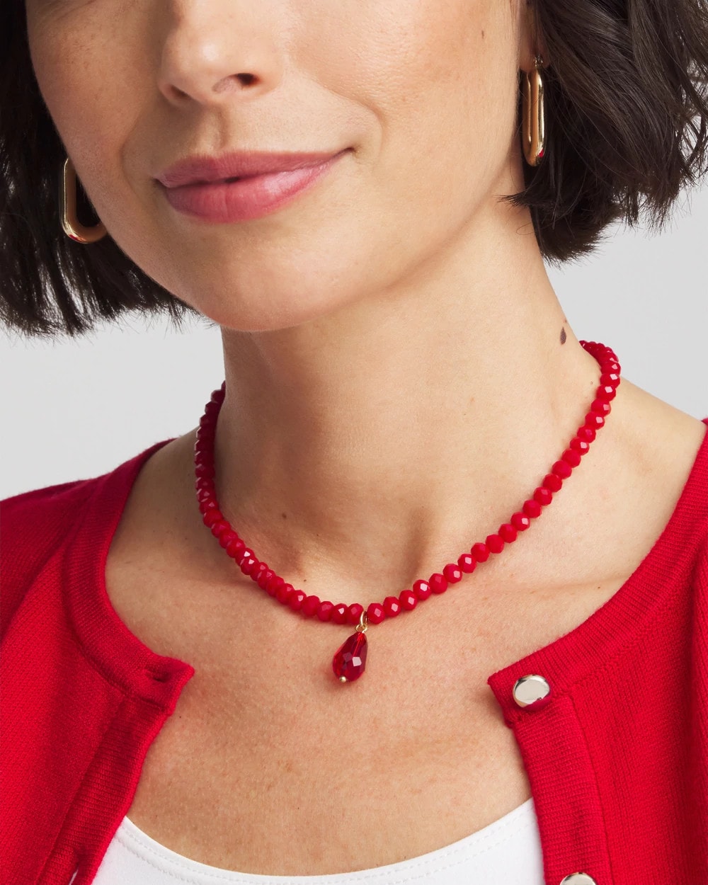 Convertible Red Necklace