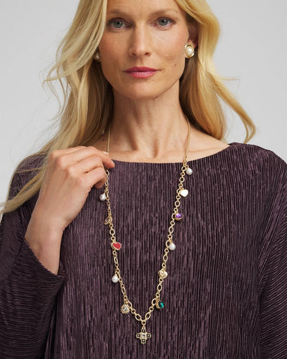 Adjustable Charm Necklace