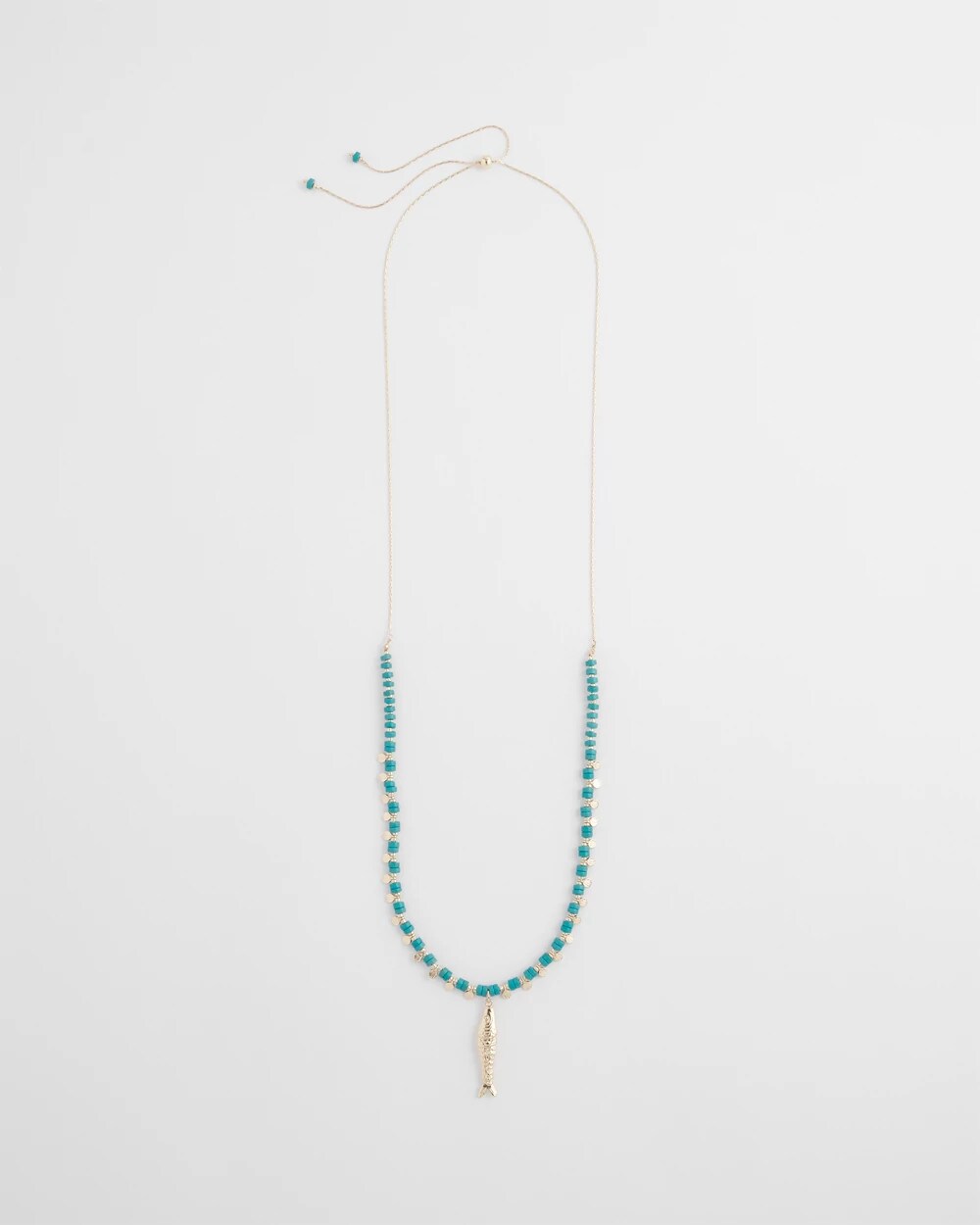 Turquoise Bead Necklace