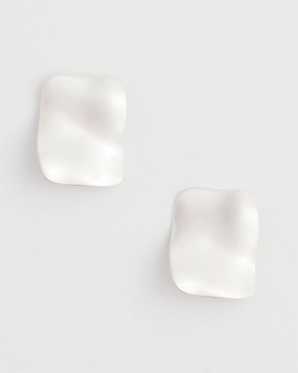 Square Oversized Stud Earrings