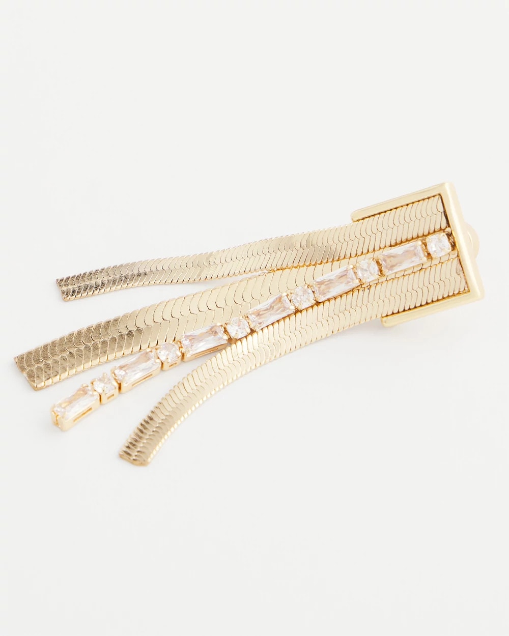 Snake Chain Linear Earrings