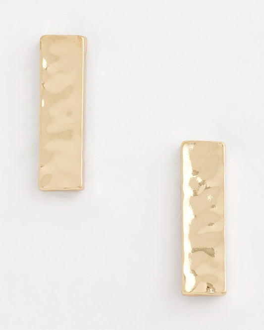 Ash Gold Collection Square Drop Earrings