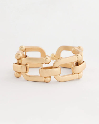 Golden Link Chain Bracelet