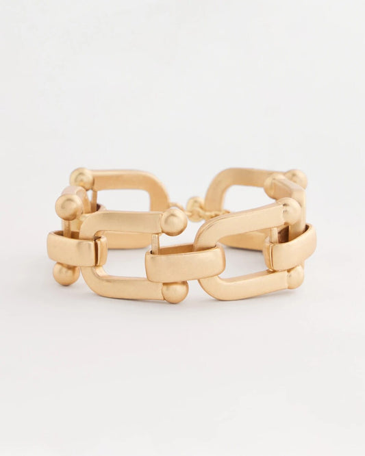 Golden Link Chain Bracelet