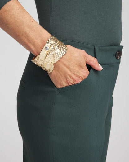 Molten Goldtone Cuff Bracelet